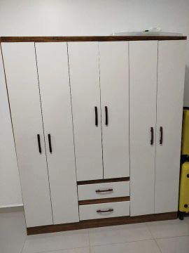 Guarda-Roupas de 6 Portas