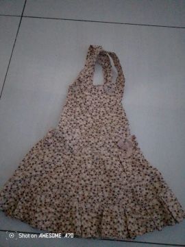 Vestido Floral para Bebê - Tamanho P