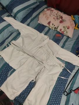 Kimono de Judô Branco -