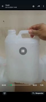 Galão de água 5L