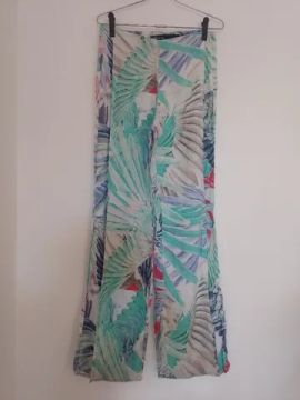 Calça estampada pantalona Hering 