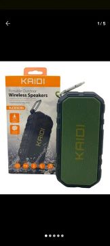 Caixa de Som Bluetooth Portátil K0806 a prova dagua