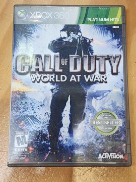 Call of Duty world at war de xbox 360