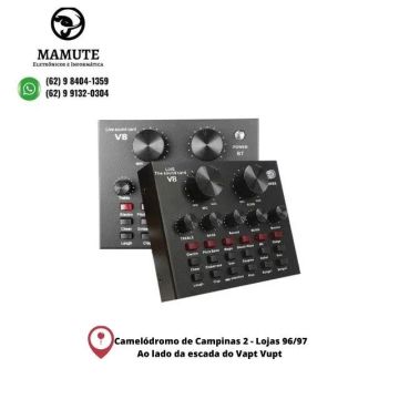 Mesa De Som V8 Áudio Usb Smart Conjunto Interface Externa