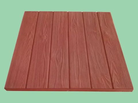 Piso Deck Cimentício Antiderrapante 50x50 Marrom