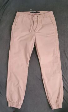 Calça jogger rosa