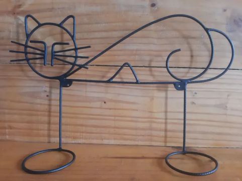 Suporte para Potes de Plantas Gato Vergalhão 2 suportes