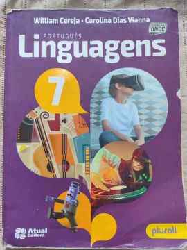 Livro Linguagens 7º Ano - Português - Atual Editora