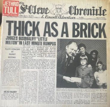 Vinil Jehtro Tull - Thick as a brick