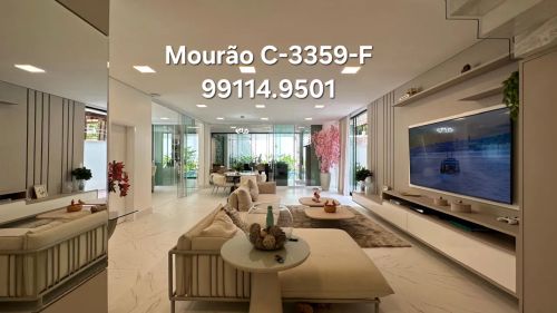 Espetacular Mansão no Alphaville 1, 484m2, 3 suítes com closet, Lazer Privativo. 100% Mobí