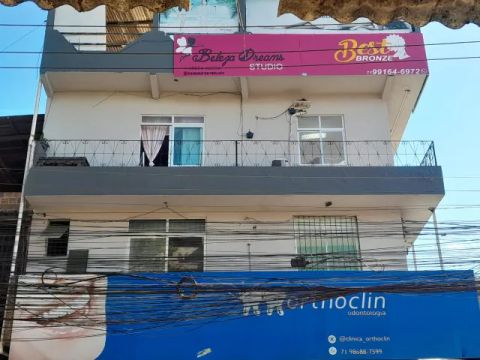 Alugo ponto comercial rua principal de São Marcos 1° andar c/ 3 salas e 1 banheiro