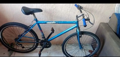 Bicicleta Mountain Bike Azul