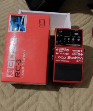 Pedal Boss Loop Station RC3