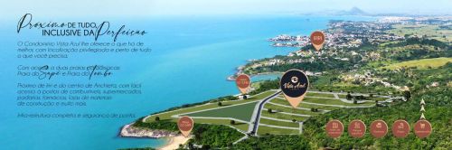 Lote Vista Azul, 403,00 mts², Pé na Areia, Area de Lazer Completa, Iriri, Anchieta - ES