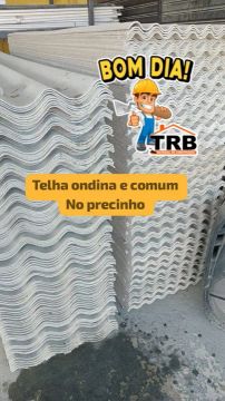 Telha ondina e comum