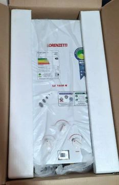 Aquecedor de Água a Gás Lz 1600N Gn 15, 0 L/Min, Lorenzetti, Branco, Médio