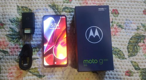 Motorola Moto G200 5G - Novo na Caixa