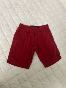 Shorts infantil vermelho marca Brookfield