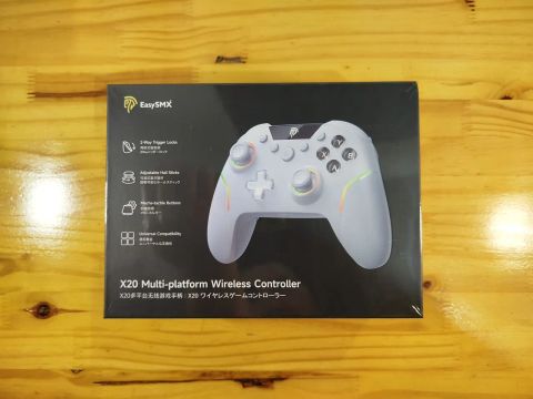 Controle EasySMX X20 - Hall Effect - Micro Switch - ARGB - Lacrado!