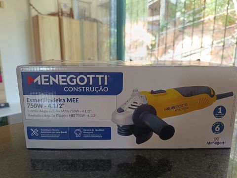 Esmerilhadeira Angular 750W 4,1/2'' Menegotti
