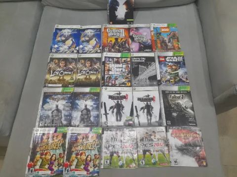 Lote Capas e Manuais Originais Xbox 360 / Xbox One e PS3
