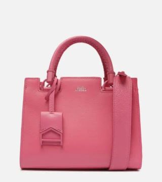 Bolsa pink com duas alças Arezzo