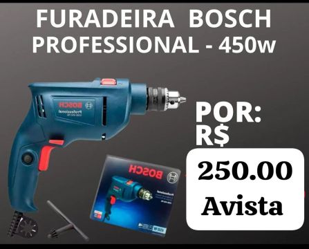 Furadeira Bosch GSB 450 Professional 450w