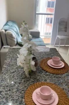 Apartamento mobiliado com ótima localização 