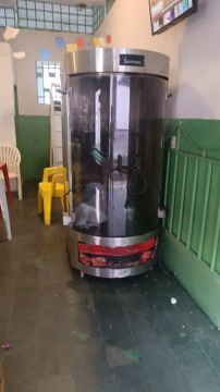 Máquina de assar frango + formas