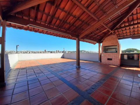 Cobertura, 4 quartos, 1 suite, 2 vagas