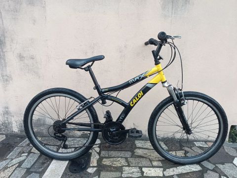 Bicicleta aro 24 Caloi Max 21V ótima 