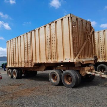 Carreta canavieira ano 2019 4 eixos 9,80m facchini