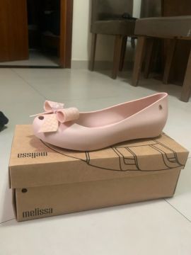 Sapatilha Melissa Bow Rosa