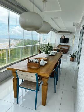 Alugo excelente apartamento mobiliado na ponta do farol