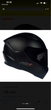 Capacete ASX City 