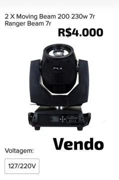 2 (par) Moving Head Beam 200 230w 7r - Ranger Beam 7r