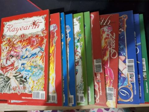 Manga Guerreiras Mágicas De Rayearth Coleção Completa Jbc