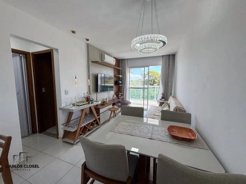 Quarto e sala pertinho das praias na Enseada Azul