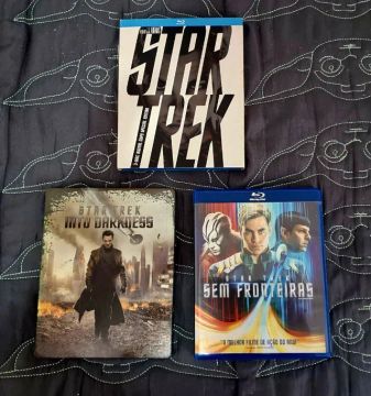 Blu-ray Trilogia Star Trek - Edições Especiais