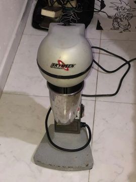 Batedor De Milk Shake Copo Inox 1 Haste Skymsen Sorveteira BMS-N cinza 220 V