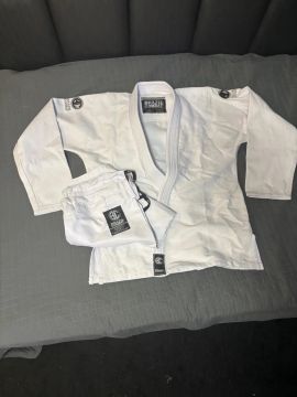 Kimono A1 branco jiu jitsu Brazil combat novo