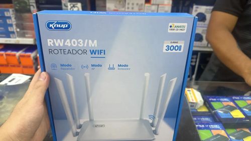 Roteador Wi-Fi Knup RW403/M 300Mbps