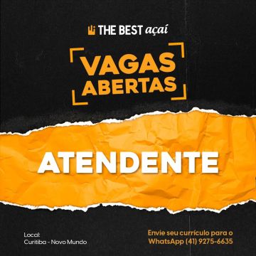 Atendente 2° turno 