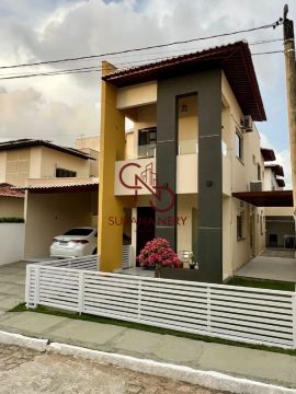 CASA DUPLEX COM 4 QUARTOS EM CONDOMINIO FECHADO LOCALIZADO EM NOVA PARNAMIRIM