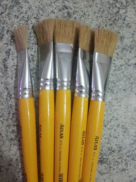5 pincéis Atlas número 24