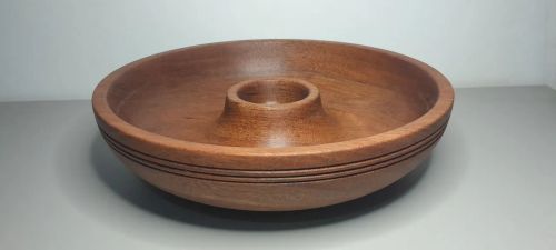 Bowl de Madeira para Petiscos