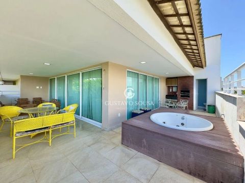 Golf Ville Apartamento Cobertura com 3 dormitórios à venda, 176 m² por R$ 2.550.000 - Port