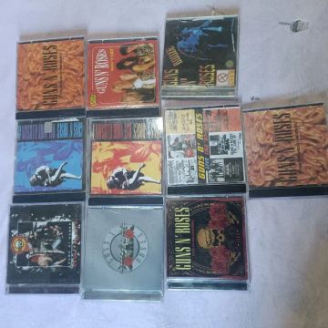 Coleção de cds original Guns Roses
