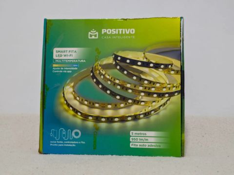 Smart Fita LED Wifi Multitemperatura Positivo - 5 Metros