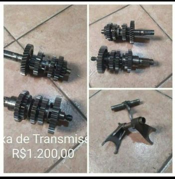 CAIXA DE TRANSMISSÃO DA SAVAGE LS 650 SUZUKI 